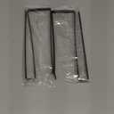 2 PCS Tumbler Lid Organizers, Ample Lid Capacity Up to 30 Lids, No Adhesive No Drill Yeti Lid Organizer Holder Inside Cabinet, Space-Saving Stanley Tumbler Cup Lid Holder Organizer for Kitchen (Black)