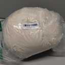 Uvvyui Beige Ball Pillow, 8" Cute Mini Round Throw Pillow Faux Rabbit Fur Room Decorative Throw Pillow, Ball Shaped Pillow Plush Cushion for Couch, Sofa, Bedroom