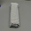 ZWJD Throw Pillow Covers 20x20 Set of 2 Striped Pillow Covers with Fringe Chic Cotton Decorative Pillows Square Cushion Covers for Sofa Couch Bed Living Room Farmhouse Decor (Gray)