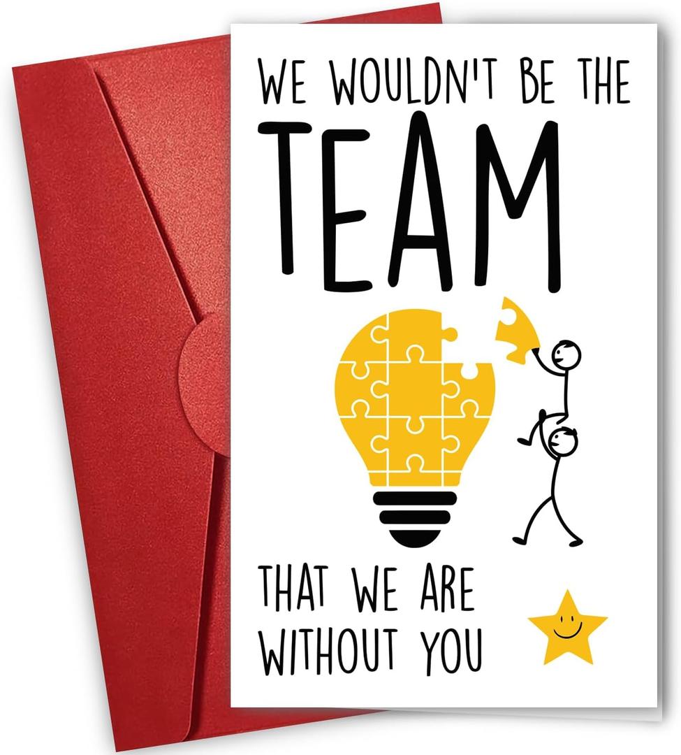 NewEleven Gift For Boss - Thank You Boss Gifts For Women, Men, Leader - Meaningful Present, Appreciation Gifts For Bosses From Coworker, Staff - Greeting Card