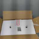 BOBOMOMO 27.25" Modern Table Lamp Set of 2, Warm Beige Resin Lamp with Natural Stone Look, Lamps for Living Room with Linen Shades, Bedside Lamp for Bedroom, Living Room, Nightstand, Entryway