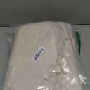 Sadnyy White 10 Pcs Canvas Tote Bags for Women Reusable Shoulder Tote Bag with Zipper Shopping Grocery Handbag for Work Travel