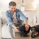 Stand for Baseball Hats, 2 Pcs No Install Acrylic Organizer for 14 Baseball Caps, use in a closet, dresser, desk our in the office (Clear)