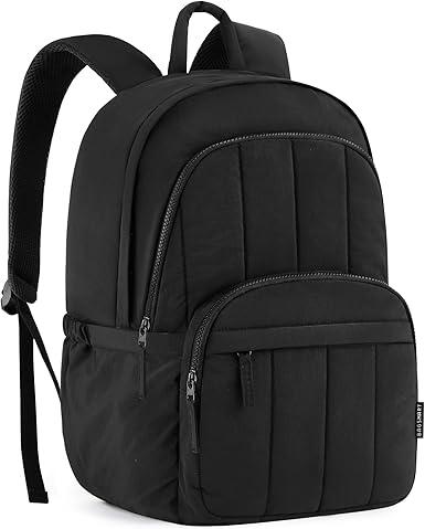 BAGSMAT Travel Laptop Backpack for Women, Padded Laptop Backpack, Work Backpack for Women, Cute Waterproof Casual Computer Backpack