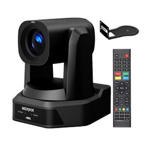 4K NDI PTZ Camera with 20X Optical Zoom, AI Auto Tracking,Video Conference Camera HDMI SDI USB IP Live Streaming for Church Worship Live Services Education Events PoE
