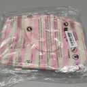 Toiletry Bag for Women Travel Water-resistant Cosmetic Bag Fashion Stripes Makeup Bag with Hanging Hook Preppy for Store Toiletries Cosmetic Accessories Medium Pink
