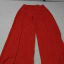 Hoefirm Work Pants for Women Business Casual Stretch Tall Straight Leg Slacks High Waisted Yoga Dress Pants (Medium, Red)