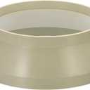 PATIKIL 12" to 10" Duct Reducer Connector, Heating Cooling Ventilation Tube Fire-resistant Increaser Adapter Pipe Fitting for Vent System, Beige 315x250 mm ID