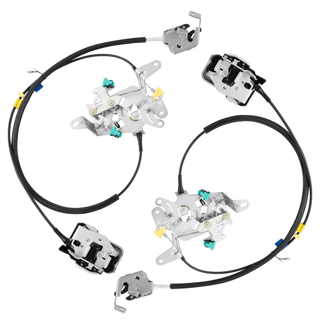 6C3Z28264A00A Door Lock Latch Actuator Rear Left and Right, Rear Driver and Passenger Side, Compatible with 1999-2007 Ford F250 F350 F450 F550 Super Duty, Repalces 6C3Z28264A01A 6C3Z-28264A01-A