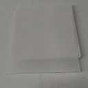50 Pisces Fiber Paper Squares 8x8 White
