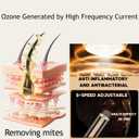 Ozone Plasma Facial Wand  Deep Pore Cleansing Skincare Device for Sensitive Skin with Collagen Boost Cold Compress and Soothing Massage for Daily Face Routine