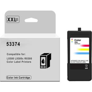 High Pages Remanufactured 53374 Ink Cartridge Replacement for Primera LX500 High Yield Color Ink Cartridge, Tri-Color (53374) 1 Pack