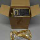 AmazingSpark 50 Pcs Black Gold Mini Gift Bags Bulk 6.3 x 3.9 x 2.8 Inch Party Favors Elegant Small Gift Bags with Handles and Ribbon Bows for Wedding Birthday Bridal Baby Shower Party Favors