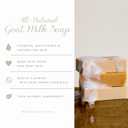 Goat Milk Soap Natural Skin Care with Coconut & Olive Oil Body & Hand Soap for Sensitive Skin & Eczema by Bend Soap Co., 4.5 oz, All Shield