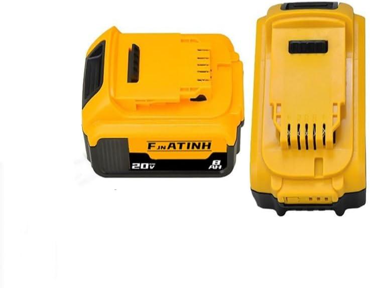 High-Power Impact Wrenches, Bare Machine, 430N.M-3600 Rpm - Without Recoil, Suitable For Dewalt Batteries (Tools Only) - 3-In-1 Impact Wrench - Suitable For Car And Home Use. (Style2(Battery Only))