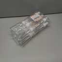 3 x dhrbsx Spray bottles small, 2oz/50ml Clear Empty Fine Mist Plastic Mini Travel Continuous Bottle Set, Small Refillable Liquid Containers 6pack with 2pcs Funnels and 12pcs Labels