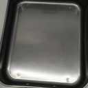 Rachael Ray Bakeware Nonstick Roaster/Roasting Pan with Reversible Rack, 16.5 Inch x 13.5 Inch, Gray