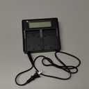 LCD Dual Channel Charger for Sony BP-U30 BP-U60 BP-U90 Battery and PXW-FS5/PXW-FS7/PXW-X180,PMW-100/150/160,PMW-200/300,PMW-EX1/EX1R,PMW-EX3/EX3R,PMW-EX280, PMW-F3/F3K/F3L Camcorders