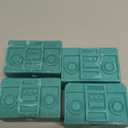 Boom Box Candles 4 pcs, Blue