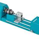 Mini Lathe Machine,150W Miniature Mini Lathe Beads Machine, DIY Polishing Woodworking Drill 12V/24V, Wood Lathe Milling Machine for Punching, Engraving, Sanding, Cut 9000 RPM