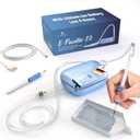 Picmondoo Electric Diamond Painting Pen – Wireless Vacuum Diamond Art Pen, Waxless Diamond Painting Tool Kit with Pump & Accessories for Fast & Easy Diamond Art, AB Stones Compatible (Blue, 2 Gear)