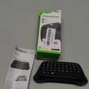 FYOUNG Keyboard for Xbox Series X/S Controller, for Xbox One/S/Controller Gamepad, 2.4Ghz Mini QWERTY Keyboard Gaming Chatpad with Audio/Headset Jack for XSX (Black)