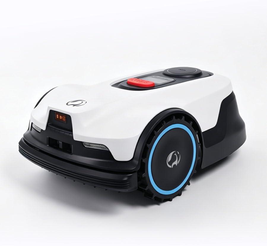 Proudeer DW1500 Wireless Robotic Lawn Mower, GPS RTK & AI Vision Navigation, 0.2-0.35 Acre Robot Mower with 3D Obstacle Avoidance, Auto Height, IPX6 Waterproof for Smart Home Yard Care