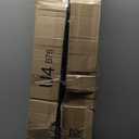 Under Bed Storage with Wheels, 4 Pack Curved Under Bed Storage Containers, 60L Under The Bed Storage Bins, Rolling Under The Bed Storage Metal Drawer for Clothes, Blankets, Shoes-Black