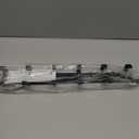 pickpiff Coat Rack Wall Mounted Heavy-Duty: Metal Coat Hanger 6 Hooks for Hanging Hat, Clothes, Robe, Keys, Backpack, Bathroom Towels, Jacket, Purse - Closet, Door, Entryway, Mudroom (Black, 1 Pack)