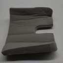 Medline Seat Cushion to Relieve Pressure and Lower Back Pain, Tailbone and Sciatica Issues, Coccyx Cushion is Tilted to Restore Natural Curve of Spine, Office Chair Cushion with Open Tailbone Area