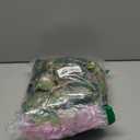 Teldrassil 4Pcs(26 FT) Artificial Rose Vine Fake Flower Garland Fake Silk Rose Hanging Vine for Wedding Party Background Arch Garden Background Decoration (Purplish Red)