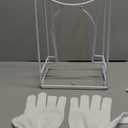 Zipcase Large Size Stocking Donner, Sock Aid Tool to Put on Compression Socks for Large Calves from 18" to 20" in Circumference(Compatible for JOBST,SB SOX,CHARMKING,FITRELL,Bluemaple,COOLOVER) White