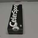 CS CELERSPORT 6 Pairs Ankle Athletic Running Socks Low Cut Sports Tab Socks for Men and Women (Medium)