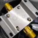 WRISIN Black Shower Faucet Set with Tub Spout (Valve Included), Black Shower Head and Handle Set, Bathtub Faucet with 4.7 Inch and 6 Setting Handheld