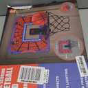 Basketball Hoop Indoor, Mini Basketball Hoop LED with 3 Balls and Scoreboard, Over The Door Basketball Hoop, Basketball Kids Toys Gifts for 3 4 5 6 7 8 9 10 11 12 Year Boys (Red)