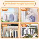 ZdwCyl Clothes Drying Rack,Laundry Space Saver Wall Mounted,Retractable,Collapsible(Tri-Fold), White Color Rack Clothing, White