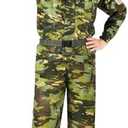 GIFTINBOX Army Costume for Kids, Soldier Military Costumes for Boys L