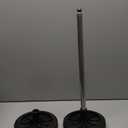 1set Can Wheels Plastic Garbage Can Pulley with Hollow Shaft for Easy Installation and Efficient Waste Collection for Daycare Hospitals and Offices