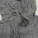 Women's Sparkly Tops Ruffle 3/4 Sleeve Blouses Holiday Shirts Christmas Outfits, Size XL