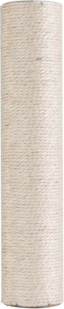 Dimaka Cat Scratching Post Replacement Pole, Cardboard and Sisal, 15.7in, 40cm