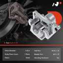 A-Premium Disc Brake Caliper Assembly with Bracket Compatible with Select Toyota Models - RAV4 2012 2013 2014 2015 2016 2017 2018 - Rear Driver and Passenegr Side, 2-PC Set