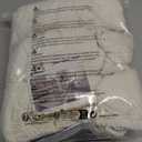 H.VERSAILTEX Stretch 3 Piece T Cushion Sofa Slipcovers Individually Sofa Cushion Covers for 3 Cushion Couch Sofa Seat Cushion Covers with Elastic Bands Featuring Thicker Jacquard Fabric, Ivory