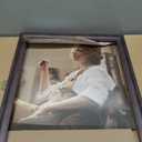 16x20 Frames as Poster Frames, 1.37-In Wide MDF Frame with Plexiglass, 16 x 20 Picture Frames for Wall, Walnut Brown
