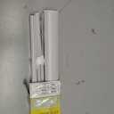 Cordless Light Filtering Mini Blind, 23 x 42 in, Pearl White