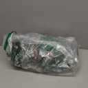 9FT Flocked Christmas Garland, Artificial Snowy Xmas Garland, Indoor Outdoor Winter Garland with Pine Cones and Red Berries for Christmas Decorations Table Mantle Room