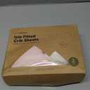 KeaBabies 2-Pack Baby Crib Sheets for Boys, Girls - 52x28 Viscose Derived from Bamboo Toddler Bed Sheets Neutral, Fitted Crib Mattress Cover for Standard Baby Bedding, Soft & Cozy (Cameo)