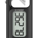 Simple Walking 3D Pedometer, Portable Carabiner Step Counter, Steps Tracker with Neck Lanyard for Seniors Men Women Kids