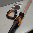 WORX 22" Cordless Hedge Trimmer, Electric Hedge Trimmer with Dual-Action Blades, Lightweight Bush Trimmer with 5.5 LBS, Battery & Charger Included, WG261