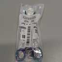 BBTO Hemostat Curved and Straight Hemostat Forceps Piercing Pliers Forceps, Stainless Steel Straight and Curved Pliers, Fishing Tweezer (Colorful, 2 Pcs)