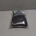 Travel Pillow and Blanket Set, Compact Airplane Pillow Bag with Eye Mask for Long Flights Sleeping, 360° Support Head Strap Travel Essentials for Plane Car Sleep Neck Upright, Stop Bobblehead (Black)